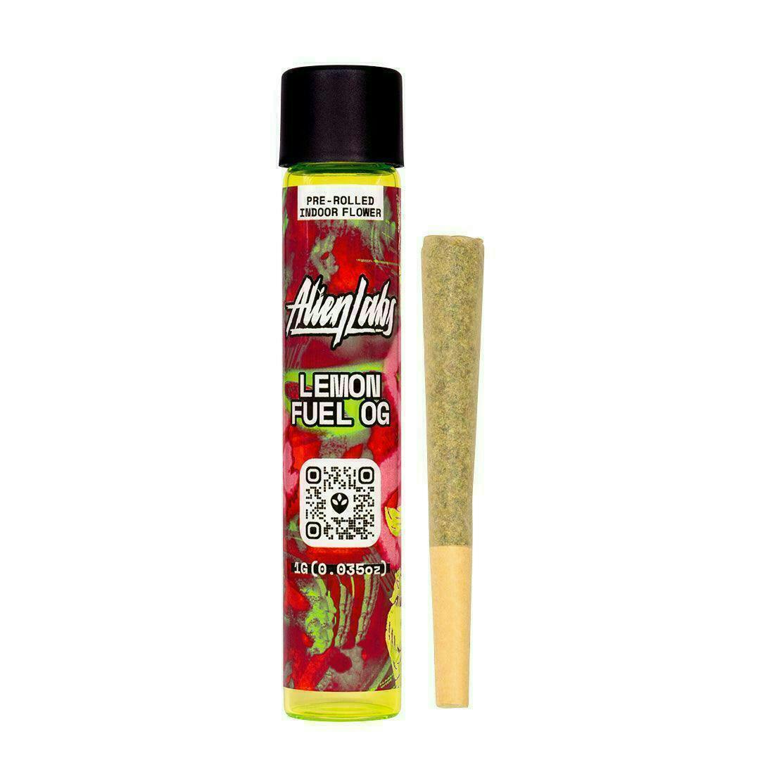Alien Labs - Lemon Fuel OG | Pre Roll | 1g - 1