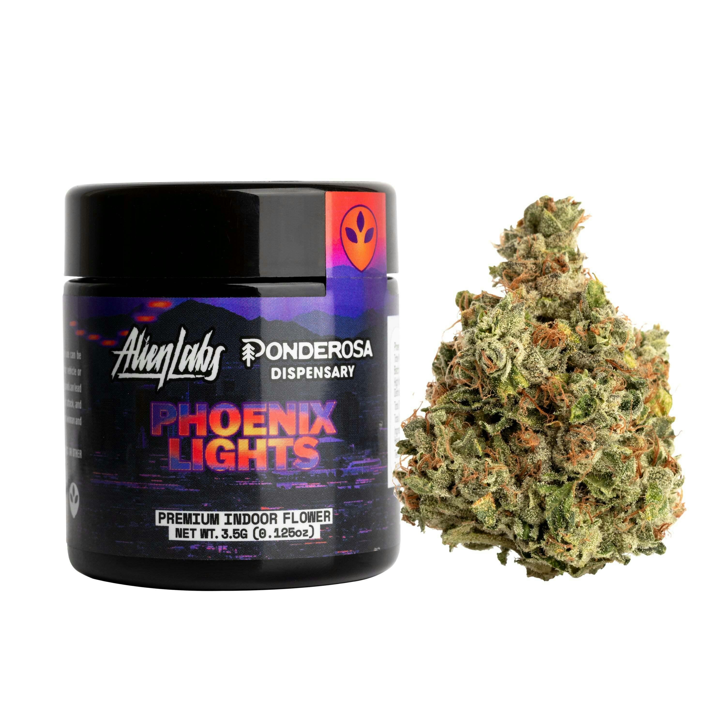 Alien Labs - Phoenix Lights (Ponderosa Exclusive) | Indoor Flower | 3.5g - 1