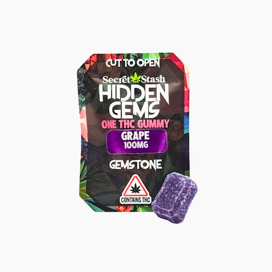 Secret Stash - Secret Stash | Hidden Gems | Solo | THC | Grape | 100mg - 1