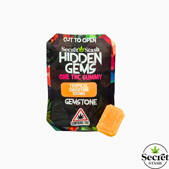 Secret Stash - Secret Stash | Hidden Gems | Solo Gem | THC | Tropical Smoothie | 100mg - 1