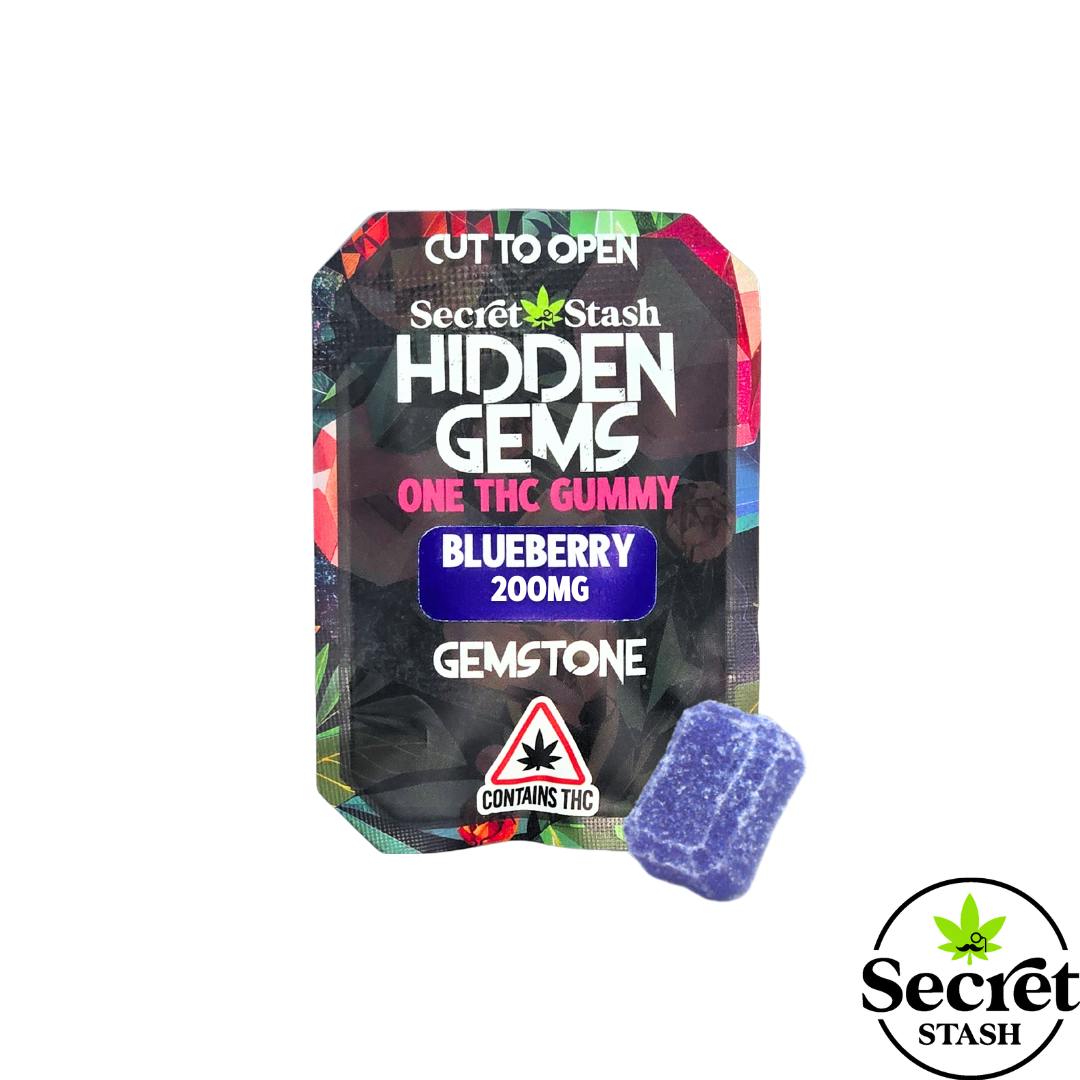 Secret Stash - Secret Stash | Hidden Gems | Solo | THC | Blueberry | 200mg - 1