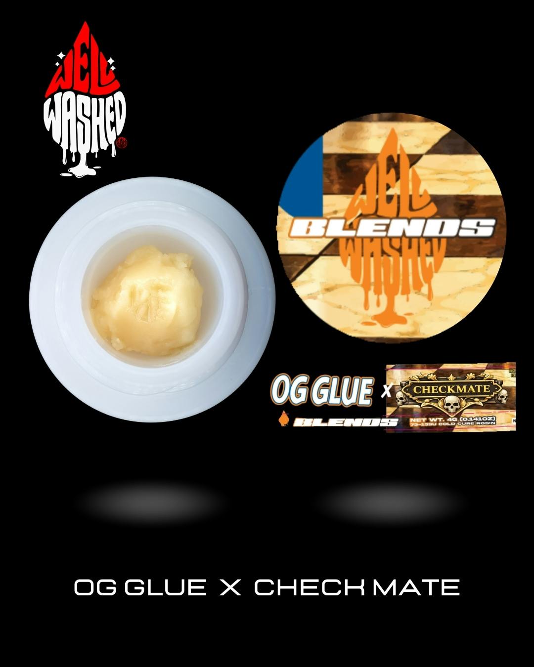 Well Washed Concentrate - OG Glue x Checkmate - 1