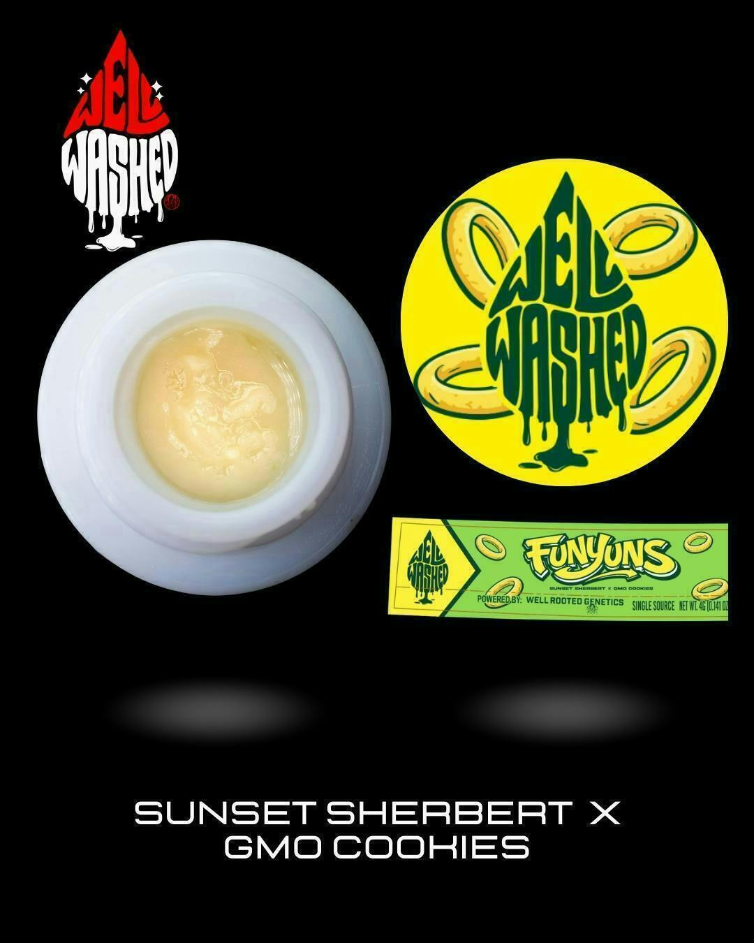 Well Washed Concentrate - Well Washed | Funyunz | Live Rosin | 1g - 1