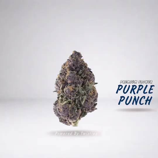 Twistiez - Purple Punch - Premium Flower - (3.5g - 1/8oz) - Indica - 1