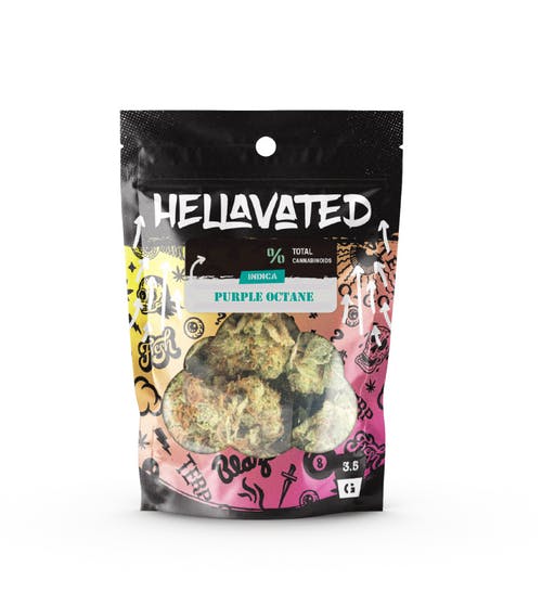 Hellavated - Purple Octane Just Budz 3.5g - 1