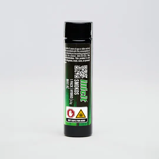 ILLICIT - Max AC .5g Smokos Preroll Single - 1