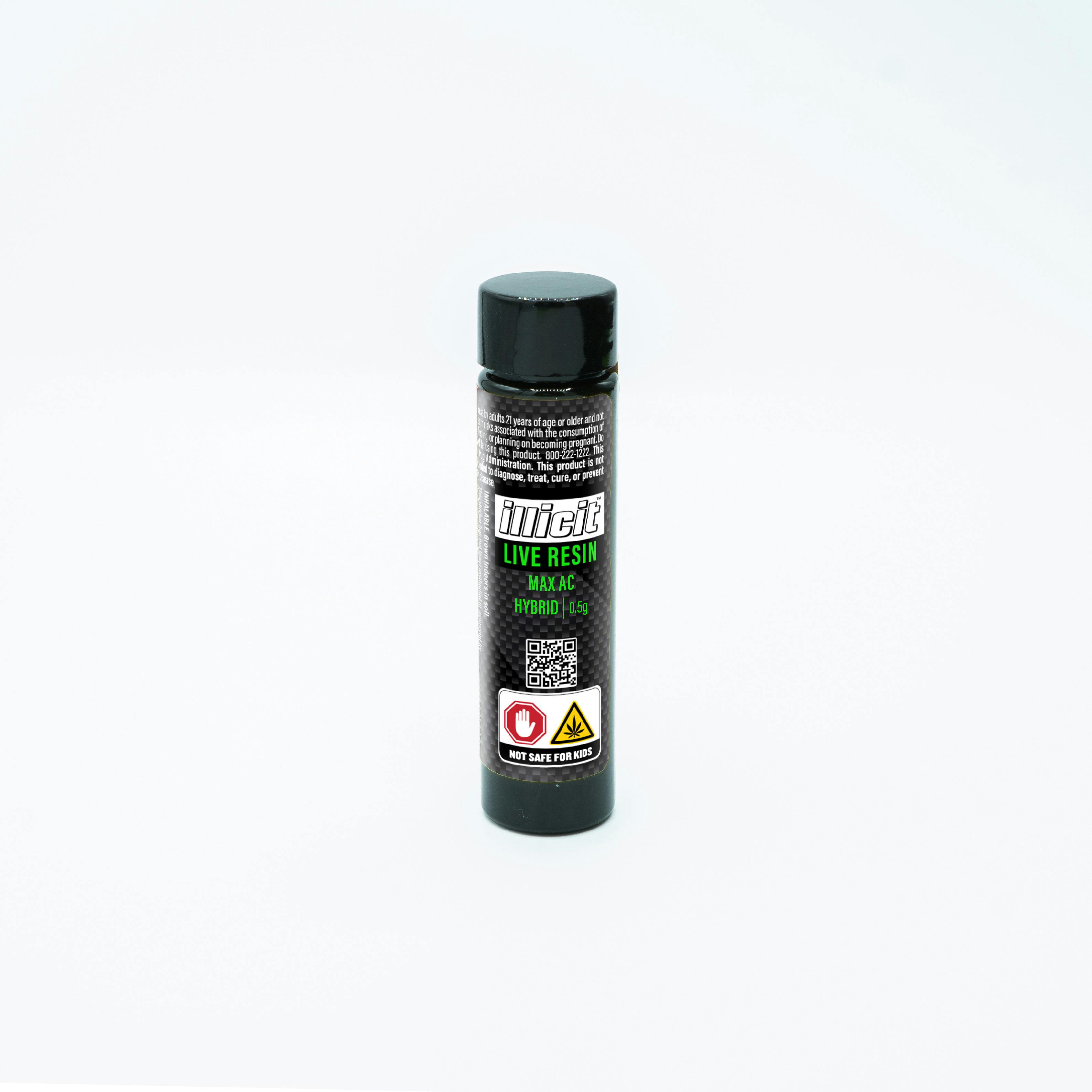 ILLICIT - Max AC .5g Live Resin Cartridge - 1