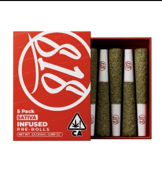 818 Brands - Ice Water Hash | 818 Brands | Infused Pre-Roll | 5PK - 1
