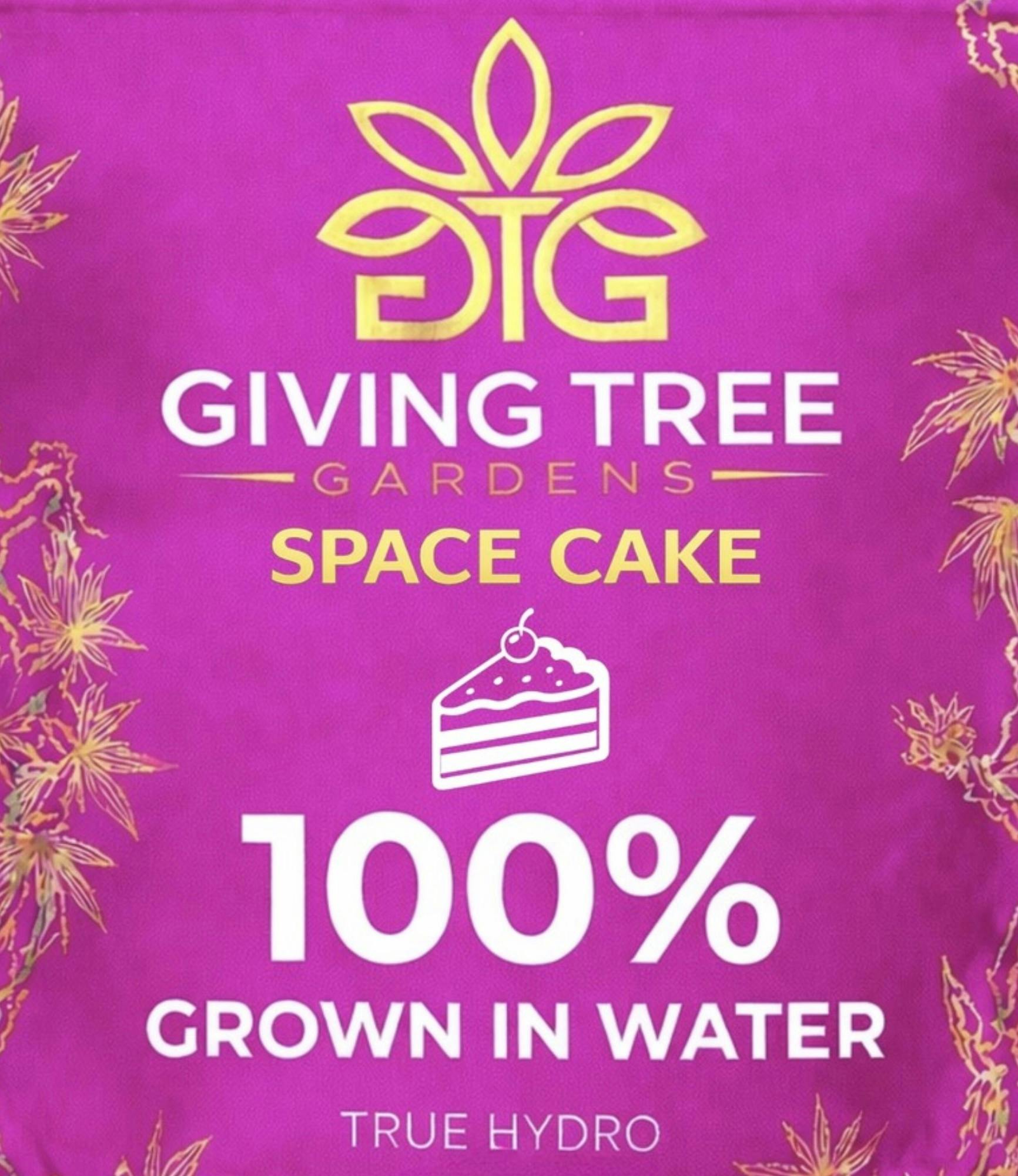 Giving Tree Gardens - Space Cake – 3.5G Pre-Pack Flower | 100% WATER GROWN • TRUE HYDRO - 1