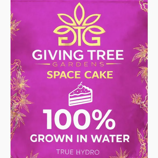 Giving Tree Gardens - Space Cake – 3.5G Pre-Pack Flower | 100% WATER GROWN • TRUE HYDRO - 1