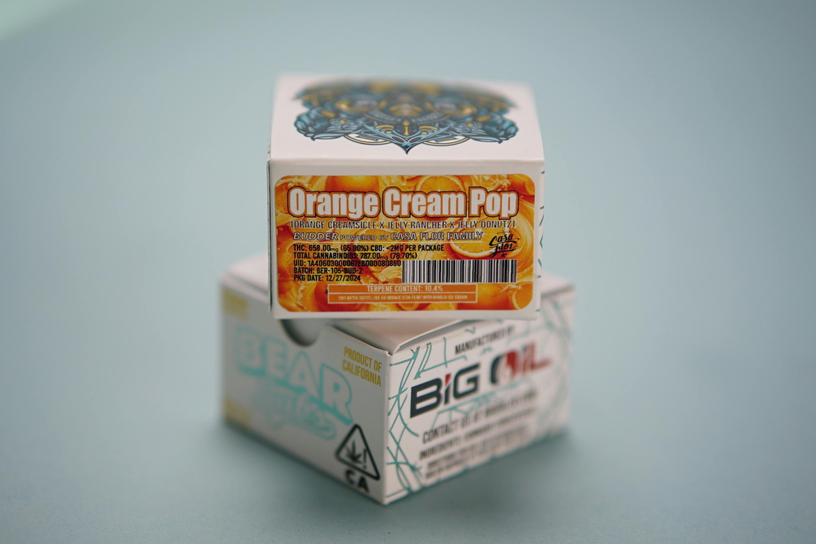 Bear Labs - BEAR Labs - Orange Cream Pop - Tier 2 Live Resin Budder - 1