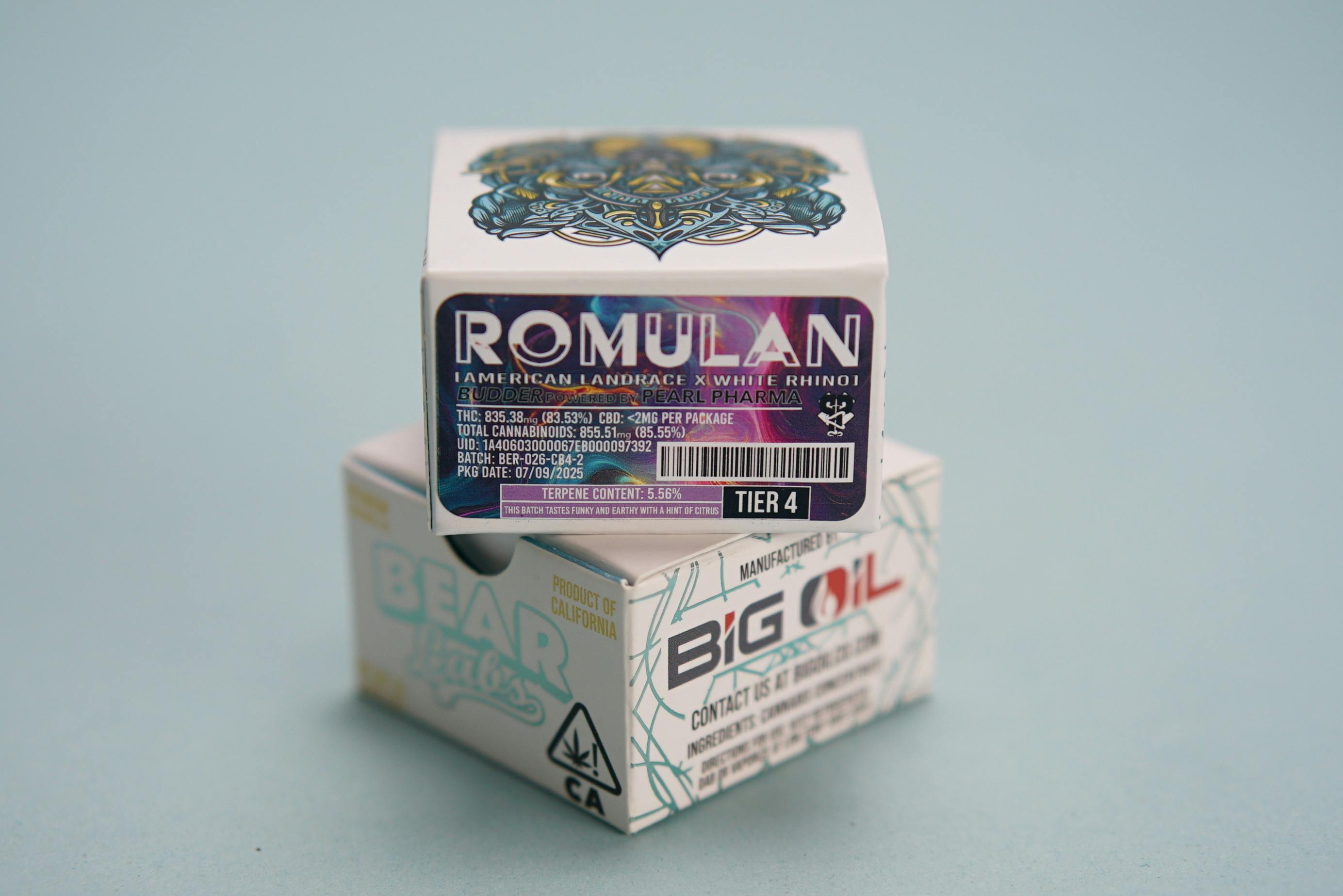 Bear Labs - BEAR Labs - Romulan - Tier 2 Live Resin Budder - 1