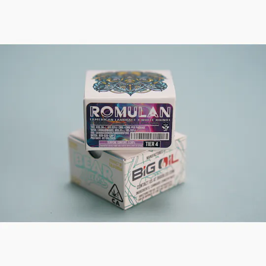 Bear Labs - BEAR Labs - Romulan - Tier 2 Live Resin Budder - 1