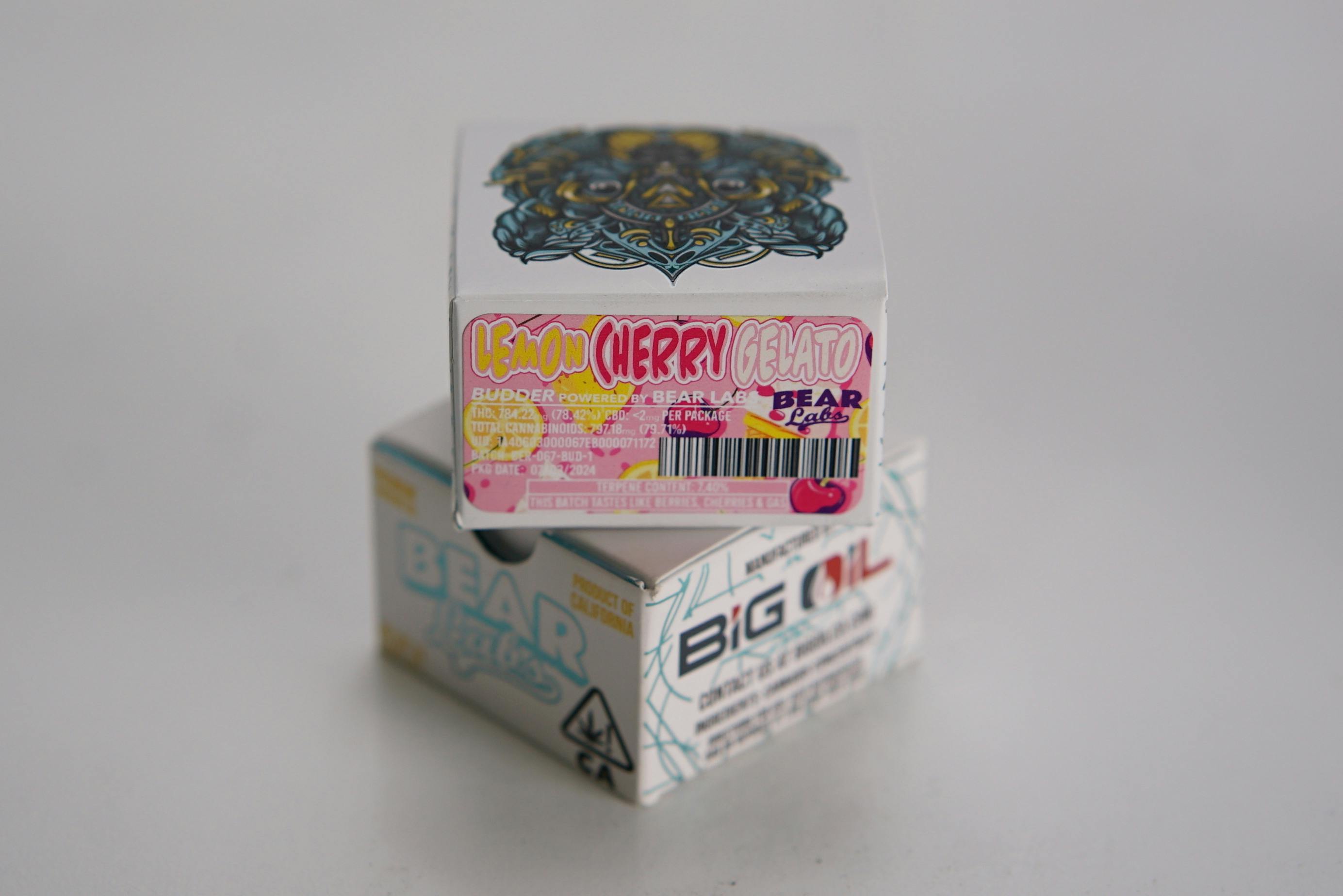 Bear Labs - BEAR Labs - Lemon Cherry Gelato - Tier 2 Live Resin Budder - 1