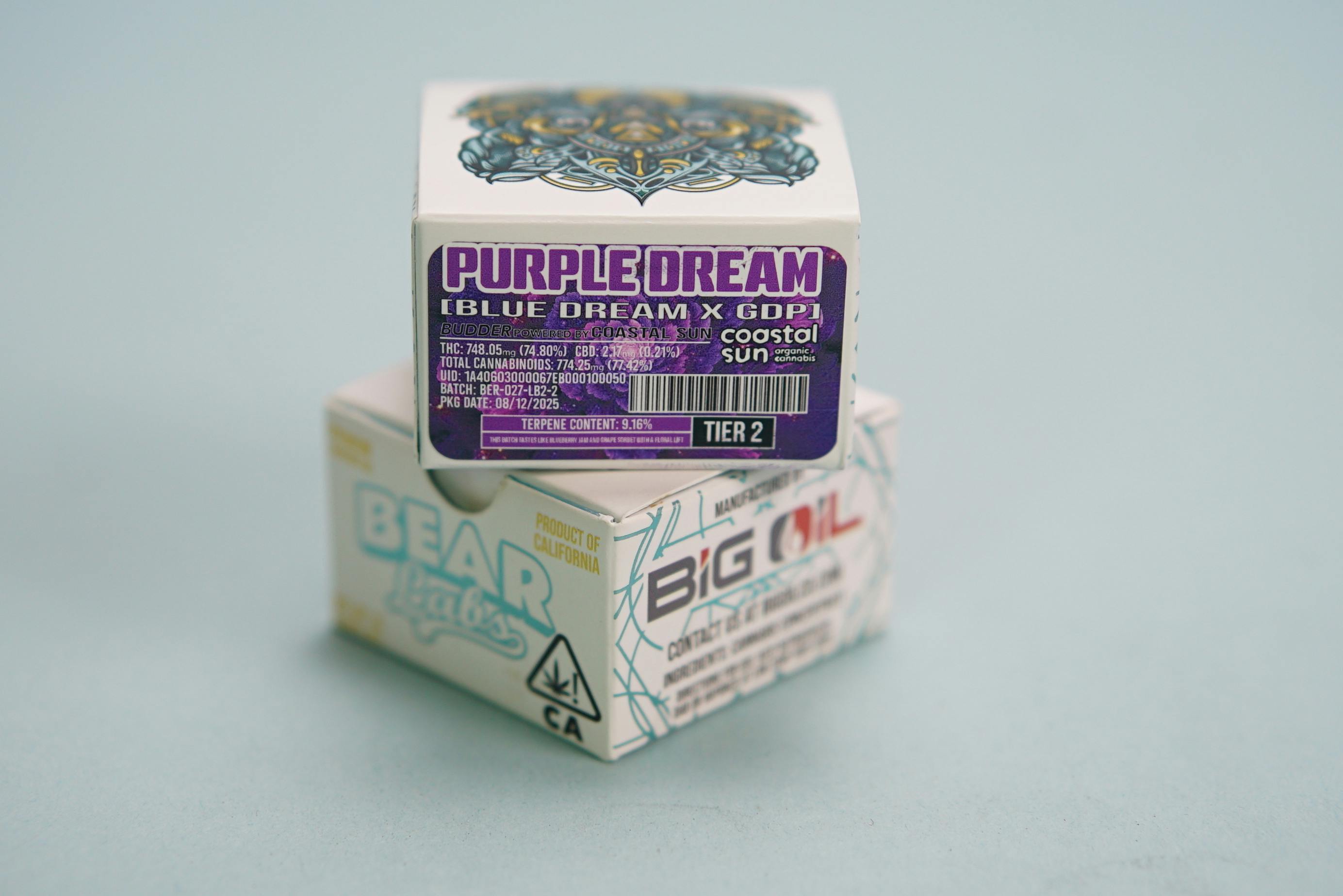 Bear Labs - BEAR Labs - Purple Dream - Live Resin Budder Tier 2 - 1