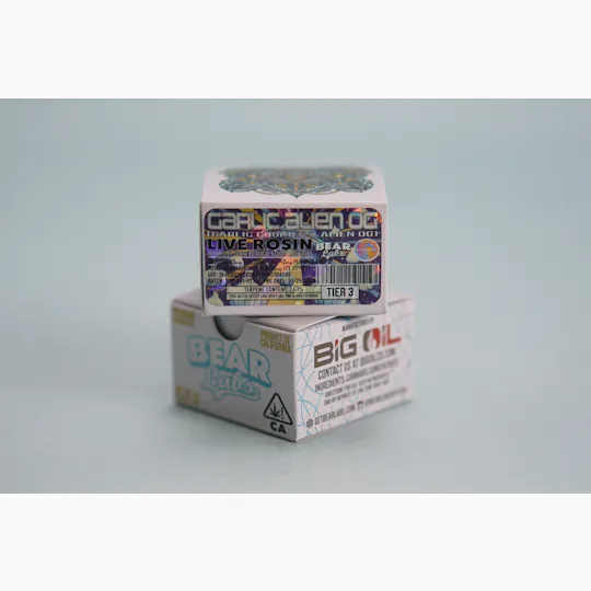 Bear Labs - BEAR Labs - Garlic Alien OG - Rosin Tier 3 - 1