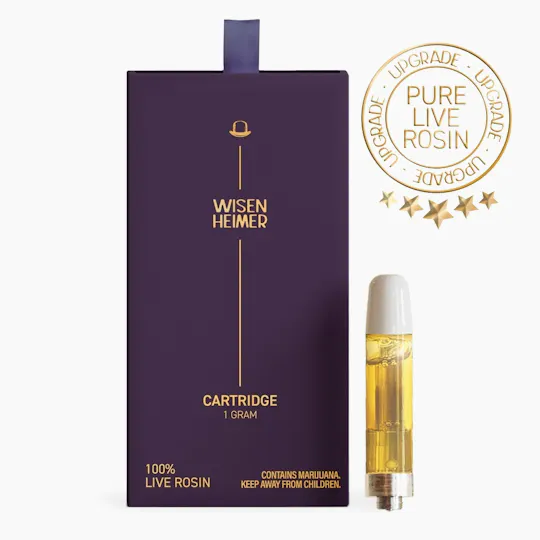 Craft Concentrates - Lemon Cherry Ecto - Live Rosin Cartridge (1000mg) - by Wisenheimer™ - 1