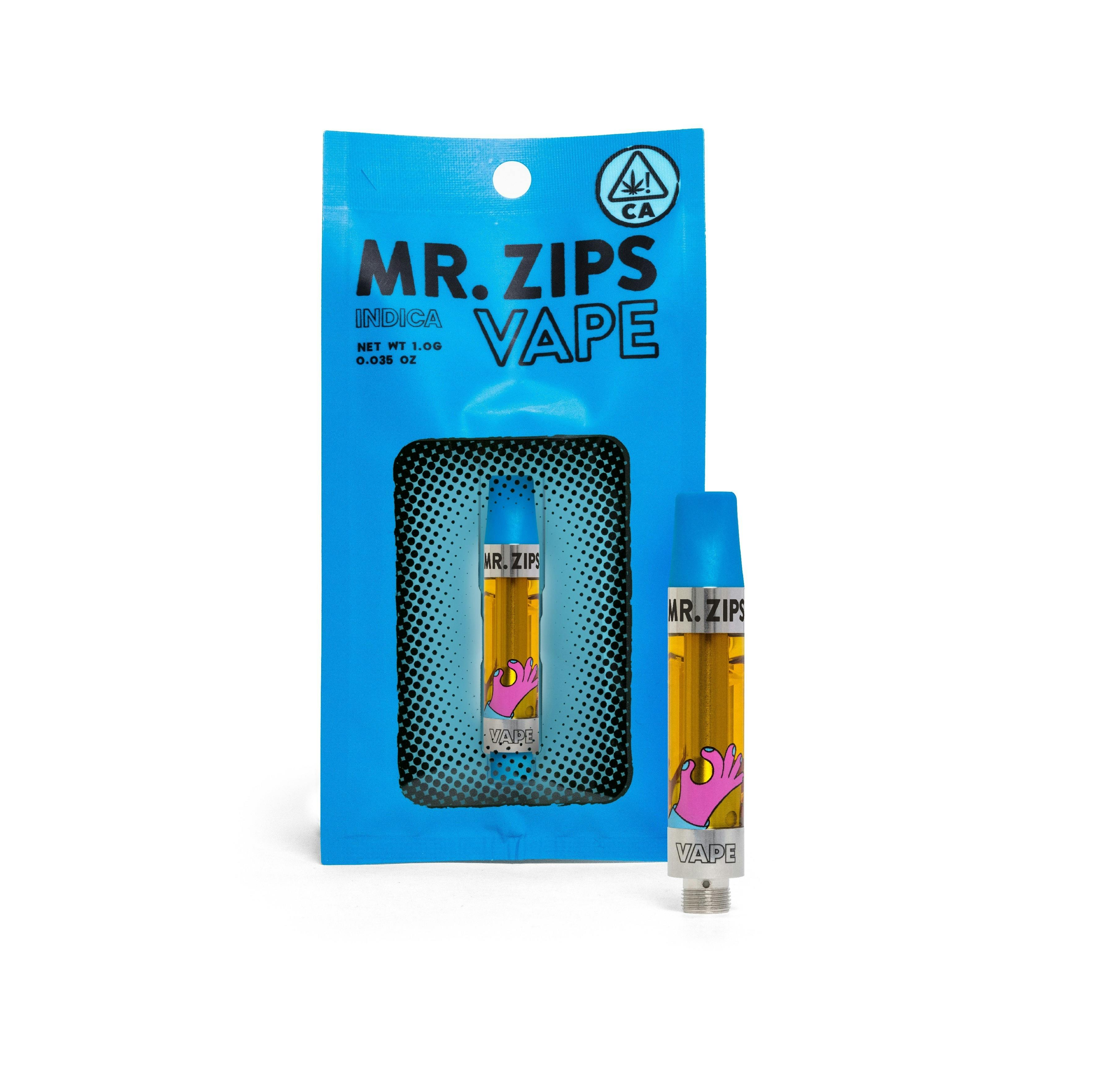 MR. ZIPS - MR. ZIPS | Gorilla Glue | Indica | Vape | 1g | LRTE - 1