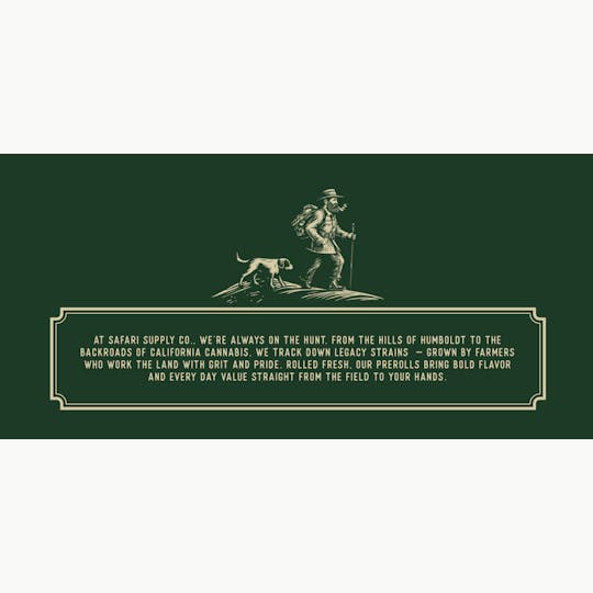Safari - Safari | Natives | Pre Rolls | 1g - 1