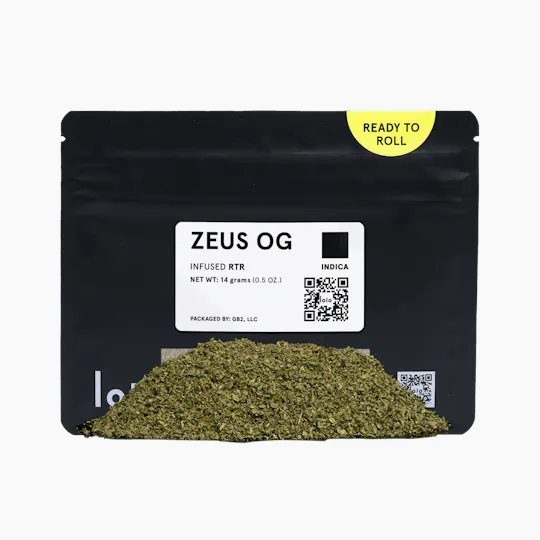 lolo - lolo | Zeus OG | Indoor Kief Infused Ready To Roll | 14g - 1