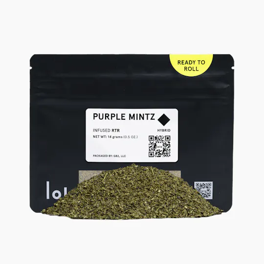 lolo - lolo | Purple Mintz | Indoor Kief Infused Ready To Roll | 14g - 1