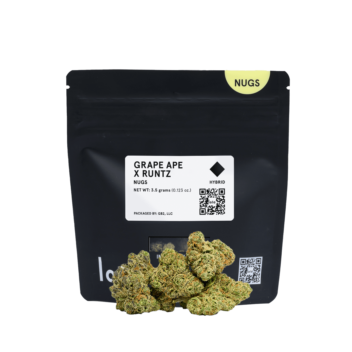 lolo - lolo | Grape Ape + Runtz | Indoor Nugs | 3.5g - 1