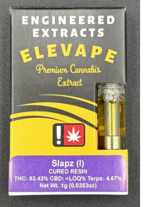 Hoodview Cannabis - Elevape | Slapz Live Resin Cartridge 1g - 1