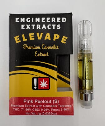 Hoodview Cannabis - Elevape | Pink Peelout Cartridge 1g - 1