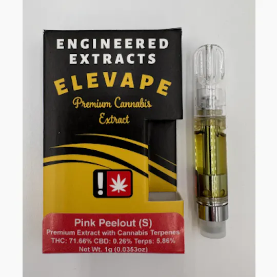 Hoodview Cannabis - Elevape | Pink Peelout Cartridge 1g - 1