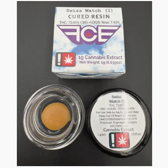 Hoodview Cannabis - First Class | Swiss Watch Live Resin 1g - 1