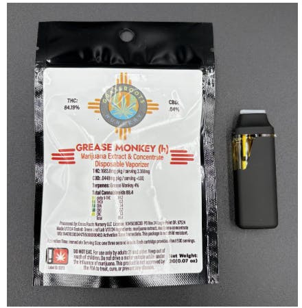 Hoodview Cannabis - Grass Roots | Grease Monkey AIO Disposable 2g - 1