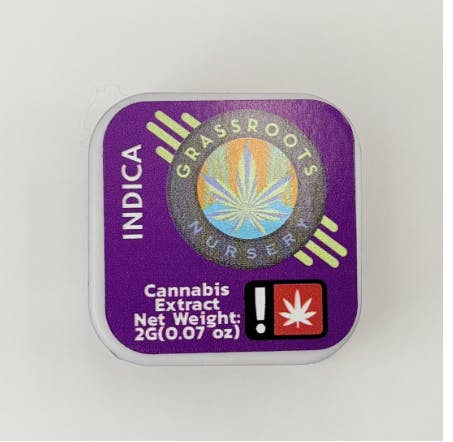 Hoodview Cannabis - Grass Roots | Punch Breath Resin 2g - 1