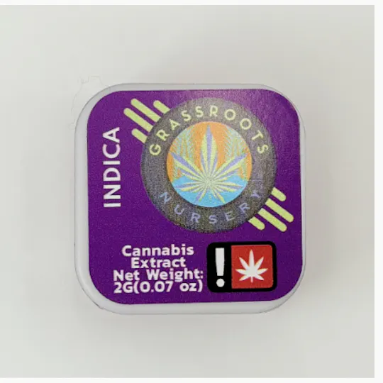 Hoodview Cannabis - Grass Roots | Punch Breath Resin 2g - 1