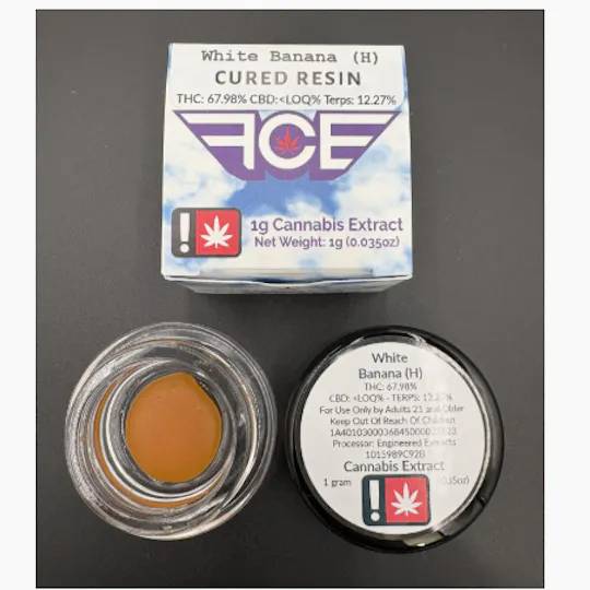 Hoodview Cannabis - First Class | White Banana Live Resin 1g - 1