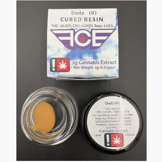 Hoodview Cannabis - First Class | Dudz Live Resin 1g - 1