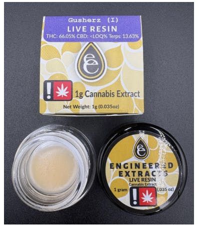 Hoodview Cannabis - Engineered Extracts | Live Resin 1g - 1