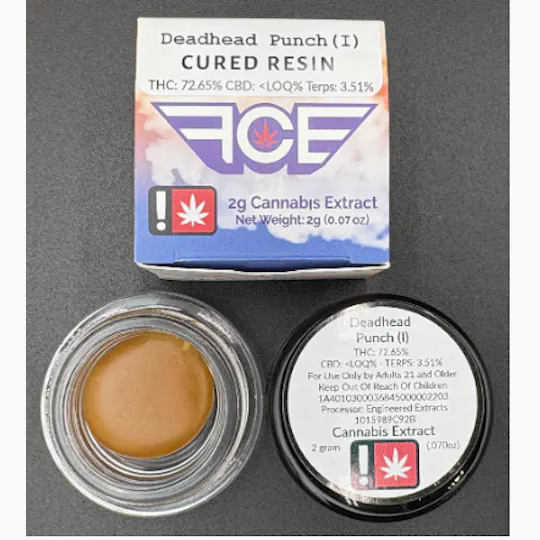 Hoodview Cannabis - First Class | Deadhead Punch Live Resin 2g - 1