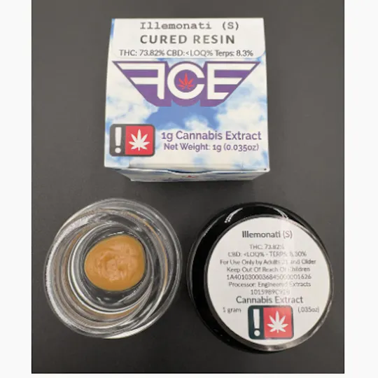 Hoodview Cannabis - First Class | Illemonati Live Resin 2g - 1