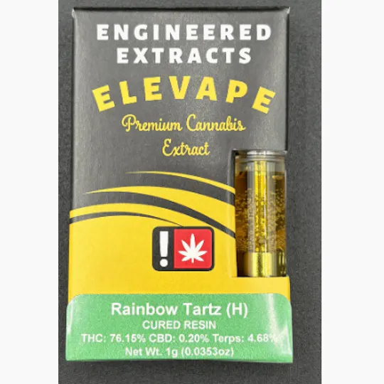 Hoodview Cannabis - Elevape | Rainbow Tartz Cartridge 1g - 1