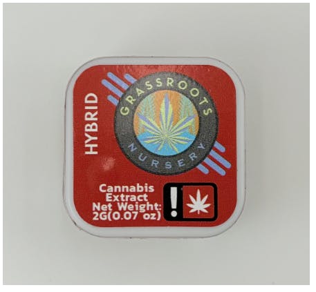 Hoodview Cannabis - Grass Roots | Ooh La La Live Resin 2g - 1