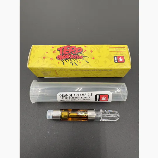 Hoodview Cannabis - Terp Smackers | Orange Creamsicle Cartridge 1g - 1