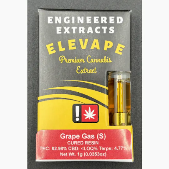 Hoodview Cannabis - Elevape | Grape Gas Live Resin Cartridge 1g - 1