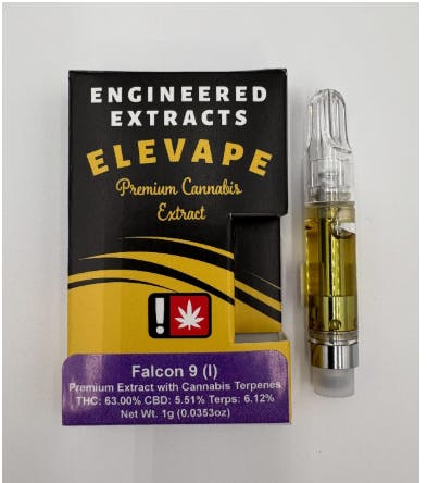 Hoodview Cannabis - Elevape | Falcon 9 Cartridge 1g - 1