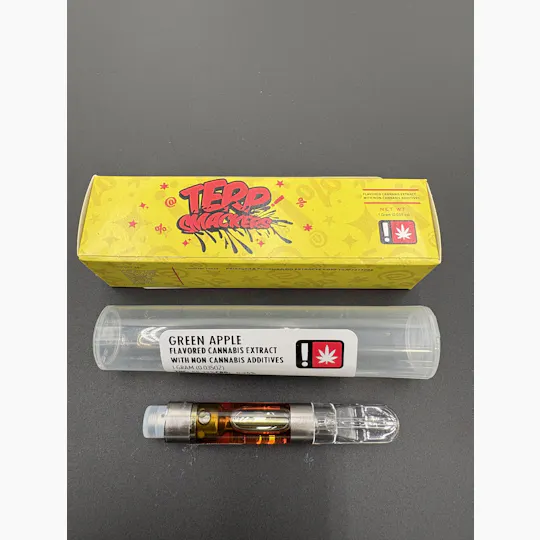 Hoodview Cannabis - Terp Smackers | Green Apple Cartridge 1g - 1