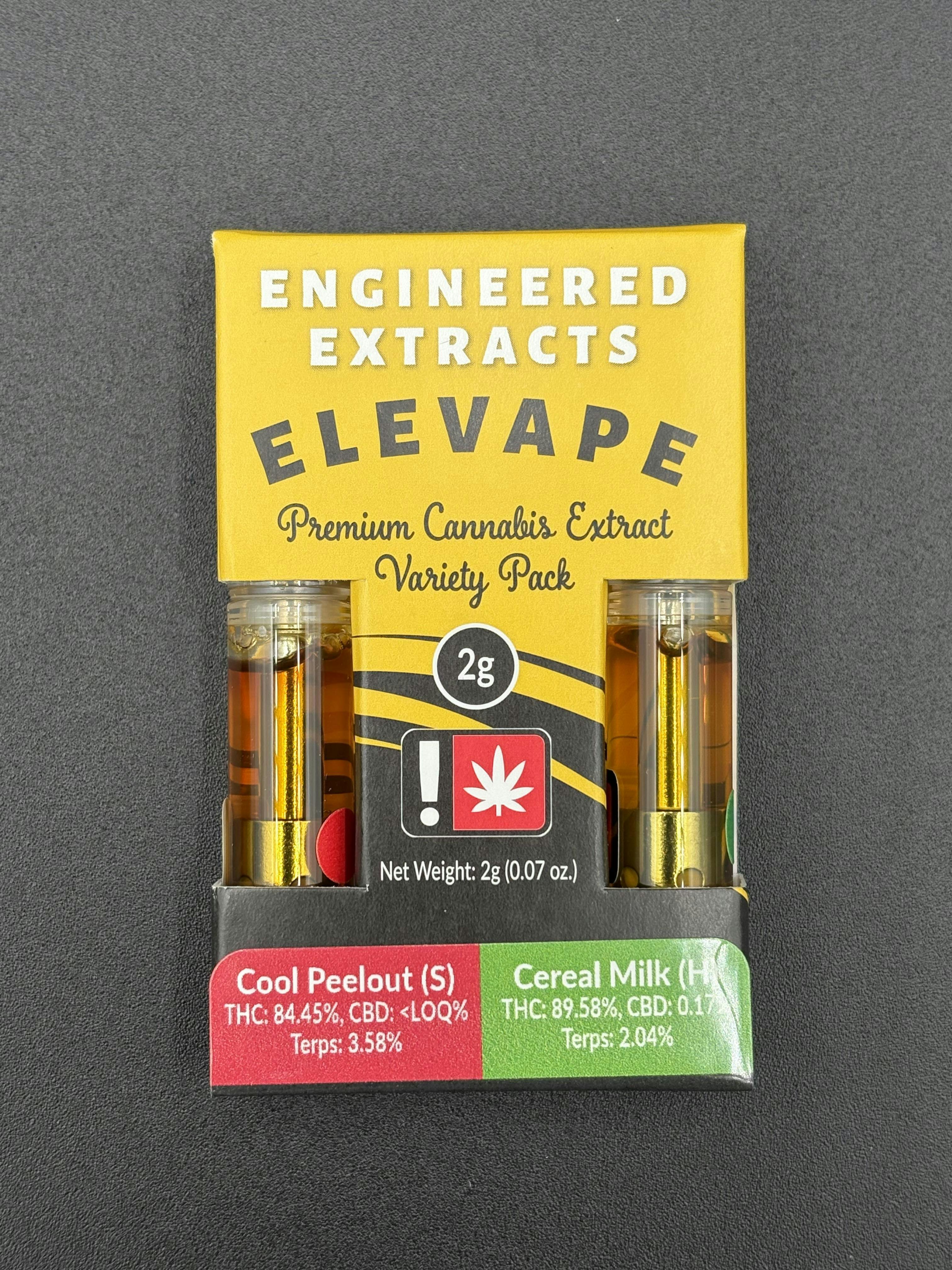 Hoodview Cannabis - Elevape | Cool Peelout x Cereal Milk Cartridge 1g - 1