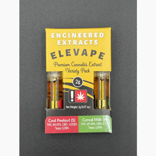Hoodview Cannabis - Elevape | Cool Peelout x Cereal Milk Cartridge 1g - 1