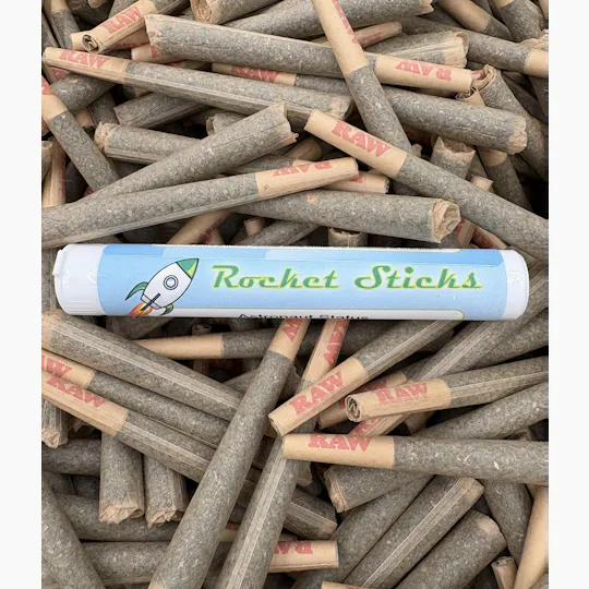 Hoodview Cannabis - Rocket Stick | Sour Garlic Pre Roll 1g - 1