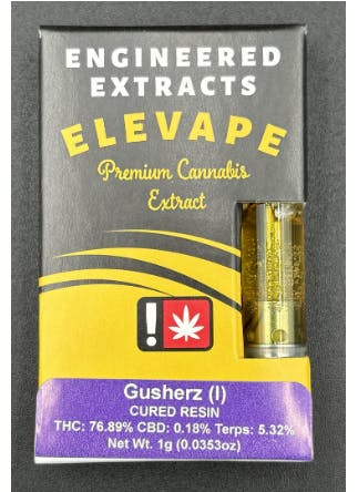 Hoodview Cannabis - Elevape | Gusherz Live Resin Cartridge 1g - 1