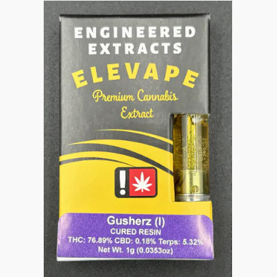 Hoodview Cannabis - Elevape | Gusherz Live Resin Cartridge 1g - 1