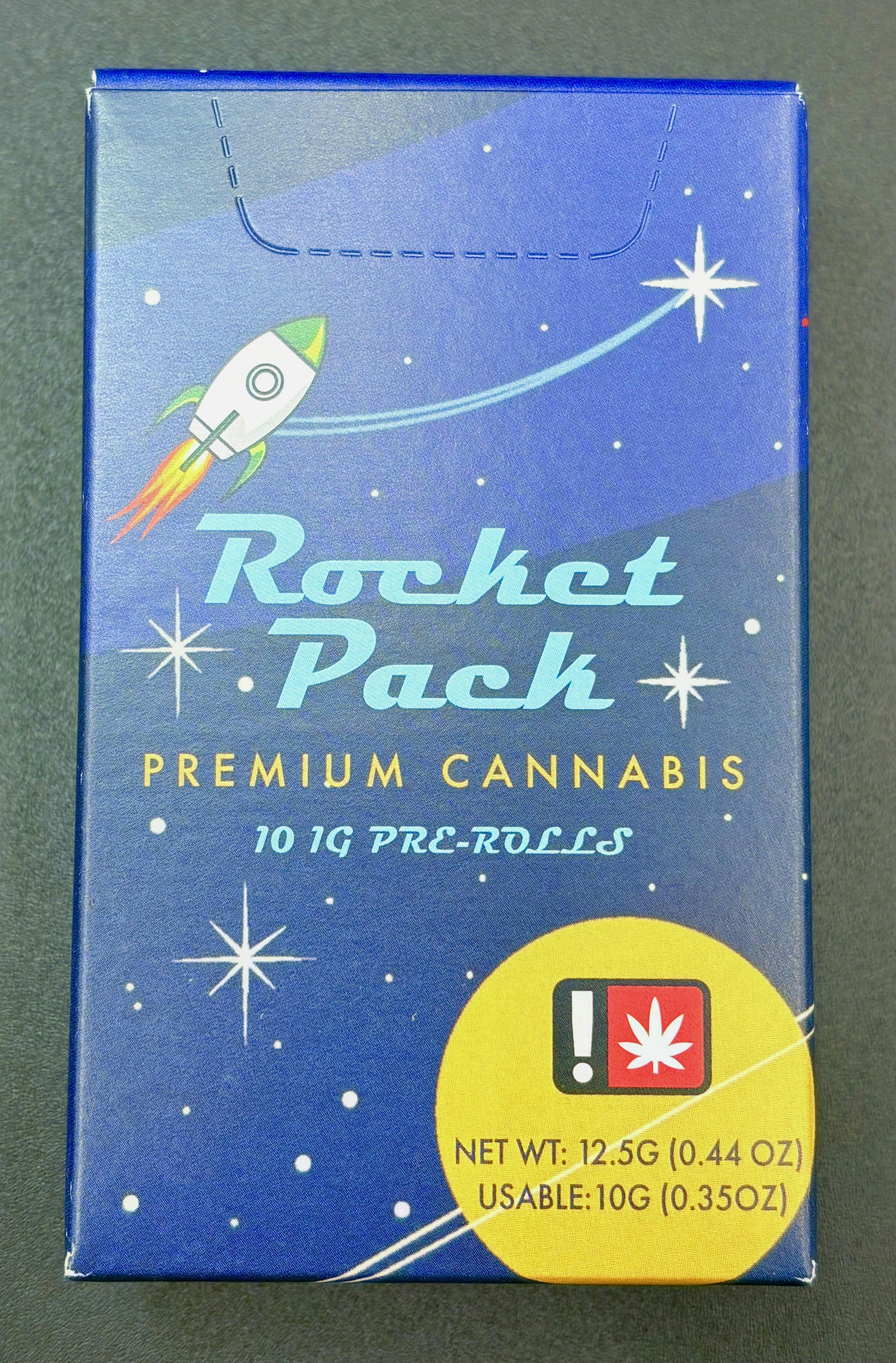Hoodview Cannabis - Rocket Pack | Rose Gold Runtz Pre Roll 1g - 10pk - 1